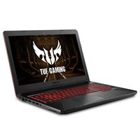 Asus FX504 Thin & Light TUF Gaming Laptop, 15.6" Full HD, 8th Gen Intel Core i7-8750H Processor, GeForce GTX 1050 Ti, 8GB DDR4, 256GB M.2 SSD, Gigabit WiFi, Windows 10 - FX504GE-ES72