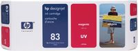 HP 83 C4942A UV Ink Cartridge for DesignJet 5000 series, 680ml, Magenta