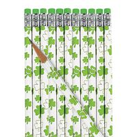 St Patrick's Day Pencils - Awards & Incentives & Pencils,2 dozen