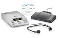 PHILIPS 9750 Digital Desktop Transcriber/Dictation System (Case of 1)