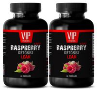 Weight Loss Cleanse for Women - Raspberry Ketones Lean 1200 - Raspberry Ketone Complete - 2 Bottles (120 Capsules)