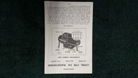 LIONEL TYPE ZW TRANSFORMER 250-275 WATTS INSTRUCTIONS PHOTOCOPY ,#G14E6GE4R-GE 4-TEW6W266203