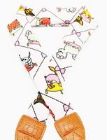 METORY Camera Strap,DSLR Camera Strap Universal Neck Strap,Fabric Of Bohemia Floral Scarf Camera Strap (Lovely Animals)