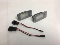 6KLED LED License Plate Light Replacement Error Fit Series 1 3 5 X3 X5 X6 (set)