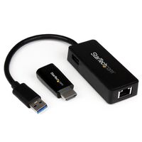 StarTech.com Samsung Chromebook 2 & Series 3 HDMI to VGA and USB 3.0 Gigabit Ethernet Accessory Bundle - Samsung Chromebook Accessories (SAMC2VGAUGEK)