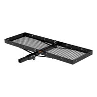 CURT 18109 500 lbs. Capacity Tray-Style Trailer Hitch Cargo Carrier