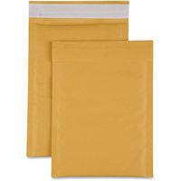 Sparco Size 1 Bubble Cushioned Mailers, 100/CT (SPR74981)