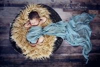 Light Camel Faux Mongolian Fur Photography Prop 18"x20", Newborn Prop, Basket Stuffer, Layering Blanket, Rug (Small)