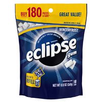 ECLIPSE Winterfrost Sugarfree Gum, 8.8-Ounce 180 piece bag