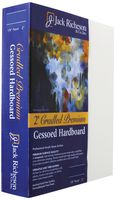 Jack Richeson 2-Inch Premium Tempered Gessoed Hardboard Panel, 6-Inch by 12-Inch