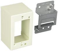 C2G/Cables to Go 16188 Wiremold 2400 Single Gang Device Box Fitting