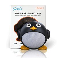 Mini Bluetooth Speakers, JONZOO Penguin Wireless Speaker with HD Sound-Rechargeable Bluetooth Speaker for PC/Tablet/Phone-Ideal Gift for Kids/Teenagers, Great for Home/Outdoor Entertainment