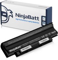 NinjaBatt Laptop Battery for Dell J1KND Inspiron N5110 N7110 N5050 N7010 N5010 N4110 N4010 N5040 N5030 M5030 3520 15R 17R Vostro 1540 3750 3550 312-1201 312-0234 - High Performance [6 Cells/4400mAh]