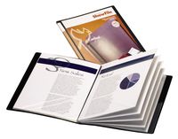 Cardinal Custom ShowFile, 24 Pockets, Black (50232)