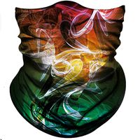 Obacle Seamless Bandana for Rave Face Mask Dust Wind UV Sun Protection Galaxy Tube Mask Headwear for Women Men Festival Party Motorcycle Riding Fishing Hunting Outdoor (Starry Sky Magic Blue-Green)