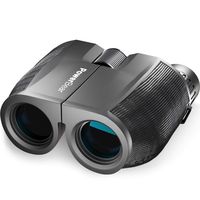 PowerBear Compact Binoculars for Adults [12 x 25] Folding with Focus Wheel