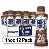 Core Power High Protein Milk Shake, Chocolate, 14 fl oz (Pack of 12)