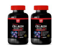 Joint Supplements for Women Capsules - Collagen PEPTIDES HYDROLYZED 3000 Mg - GMO Free - Collagen Pills for Hair and Skin Women - 2 Bottles 240 Capsules
