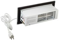 Tjernlund CBW Automatic Register Booster Fan, Steel, White