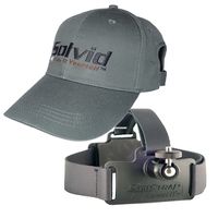 Solvid Premium Universal Head Cam Mount for Any Camera (Grey Black Combo)