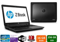 HP Zbook 15 G3 Intel i7-6700HQ, 16GB Memory, 256GBSSD, 15.6" Screen, 1920x1080, Win 10 Pro(Renewed)
