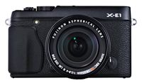 Fujifilm X-E1 16.3 MP Compact System Digital Camera with 2.8-Inch LCD and 18-55mm Lens (Black)
