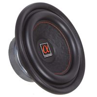 Alphasonik HSW208 Hyper 200 Series 8" 600 Watts Max / 200 Watts RMS Single 4 Ohm Car Subwoofer Stamped Alpha Steel Basket with High Grade Magnet Non Pressed Paper Cone Audio Speaker Bass Sub Woofer
