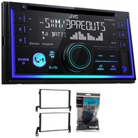 Car 2-Din JVC Stereo CD Receiver w/Bluetooth/USB/iPhone/XM for 97-98 Ford F-150