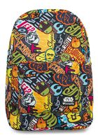 Loungefly Star Wars Stickers Print Laptop Backpack (Multi Colored) STBK0057