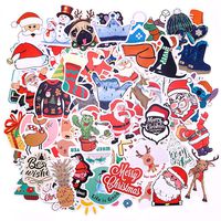 Christmas Stickers for Water Bottle,100 Pcs Laptop Computer Stickers for Hydro Flask Skateboard Phone MacBook Luggage Stickers for Teens Girls Kids- Waterproof