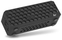 KitSound Hive Bluetooth Wireless Universal Portable Speaker Compatible with Smartphones, Tablets and MP3 Devices - Black