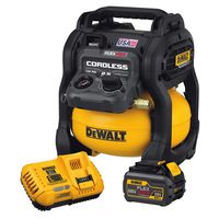 DEWALT DCC2560T1 FLEXVOLT 60V MAX 2.5 Gallon Cordless Air Compressor Kit (Made In the USA)