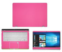 Decalrus - Protective Decal for Asus 2-in-1 Q405UA (14" Screen) Laptop Rose Carbon Fiber Skin case Cover wrap CFasusQ405UARose