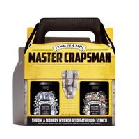 Poo-Pourri Before-you-go Toilet Spray, Master Crapsman Set Of 2, Royal Flush & Trap-a-crap Scent