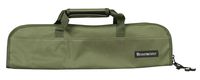 Messermeister 5-Pocket Heavy Duty Nylon Padded Knife Roll, Luggage Grade and Water Resistant, Olive