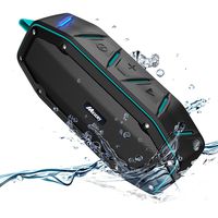 Melery Outdoor Portable Waterproof Bluetooth Speaker Bass Stereo10W Portable Wireless Speaker HI-FI Clear HD Sound for iPhone Andriod Huawei Xiaomi-Blue