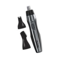 Wahl Lighted Ear, Nose & Brow Trimmer Clipper - Painless Eyebrow & Facial Hair Detail Trimmer for Men & Women, Battery Operated Electric Groomer - Model 5546-400