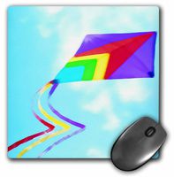3dRose LLC 8 x 8 x 0.25 Inches Color of Summer Kite Mouse Pad (mp_20547_1)
