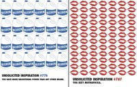 Quiplip Funny Birthday Cards Unsolicited Inspirations, 6-Pack (UI07186PCK)