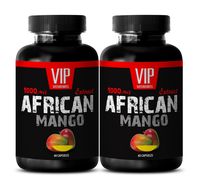 African Mango Fat Burner- Pure African Mango Extract 1000mg - African Mango Weight Loss (2 Bottles 120 Capsules)