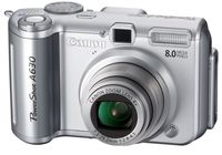Canon PowerShot A630 8MP Digital Camera with 4x Optical Zoom
