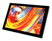 USB Touchscreen Portable Monitor,11.6" 1080P FHD IPS Display,USB C/HDMI Video Input, HDR，Ultra Slim,Bulit in Speakers, Support Pen Pressure