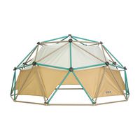 Lifetime Products Geometric Dome Climber with Attachable Canopy, Earth Tone, 10' Wide x 5' High