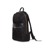 Knomo Luggage Women's Mayfair Nylon Beauchamp Backpack 14", Black, One Size