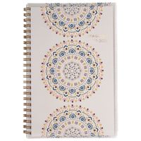 AT-A-GLANCE Academic Weekly / Monthly Planner, July 2018 - June 2019, 4-7/8" x 8", Customizable, Santiago (1110-201A)