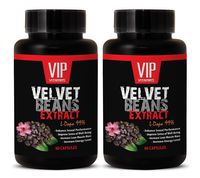 Mood Happy - Velvet Beans Extract - Increase Energy Sex Drive and LIBIDO - Natural Mood and Energy Enhancer - Sex Drive Increase - 2 Bottles (120 Capsules)