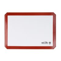 New Star Foodservice 36619 Commercial Grade Silicone Baking Mat with Non-Stick Pan Liner, Half Size,11-Inch x 17-Inch 1-Piece