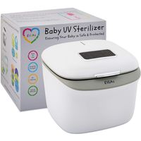 Bottle Sterilizer and Dryer | UV Baby Bottle Sanitizer | Hospital Strength Sterilizer Using UV Light | Sterilizes Anything in Minutes with No Cleaning Required | Touch Screen Control | FCC Approved