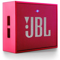 JBL GO Portable Wireless Bluetooth Speaker W/A Built-in Strap-Hook (Pink)