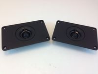 CES 1-1/2" Tweeter Mounted ON 2-5/8" X 4" Plate 25 WATTS @ 8 OHMS Frequency Response 4kHz to 18kHz - 1PAIR